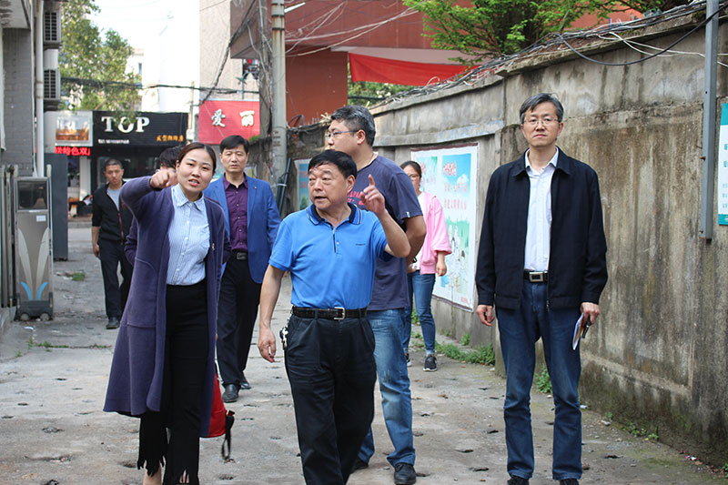 區委區政府第一督查小組現場督查我公司代建項目