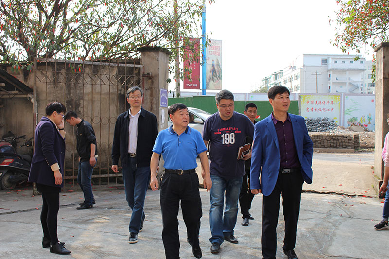 區委區政府第一督查小組現場督查我公司代建項目