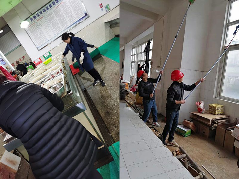 區城建投公司黨支部開展“菜市場規范化管理”主題黨日活動