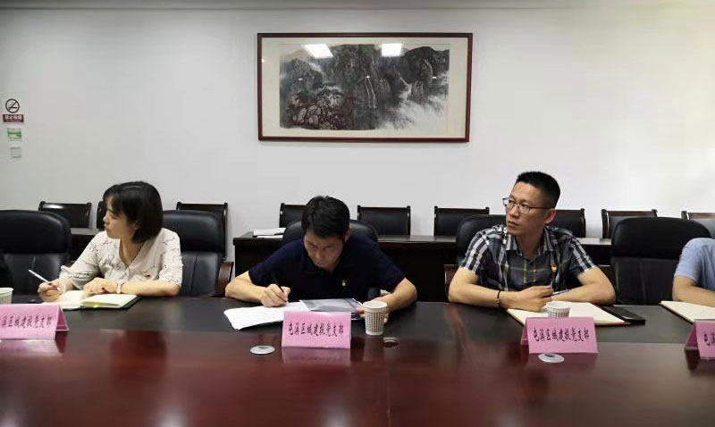 “啟航新征程 永遠跟黨走”——市“小個專”綜合黨委與屯溪城建投黨支部聯學會