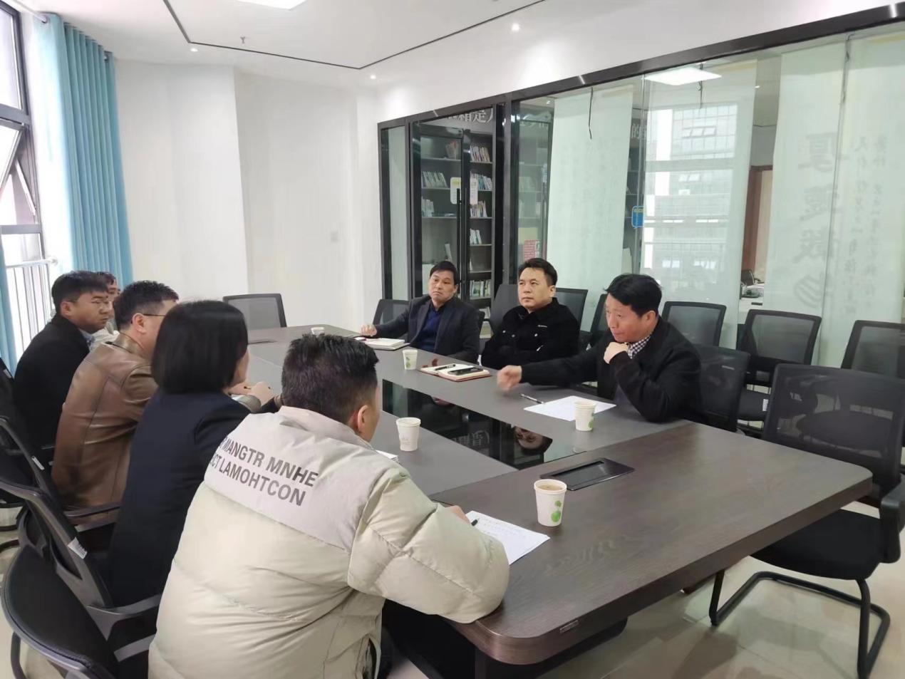 區國投集團總經理一行調研阜上鄰里中心