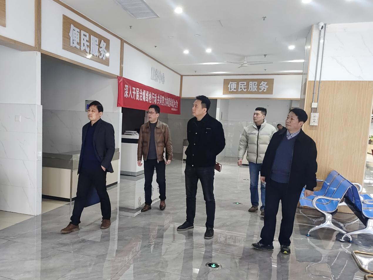 區國投集團總經理一行調研阜上鄰里中心