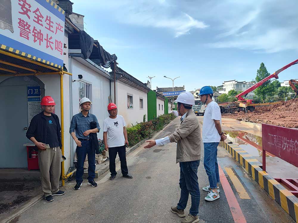筑牢安全防線，強化質量管理——城建投公司對各在建項目開展安全質量專項檢查
