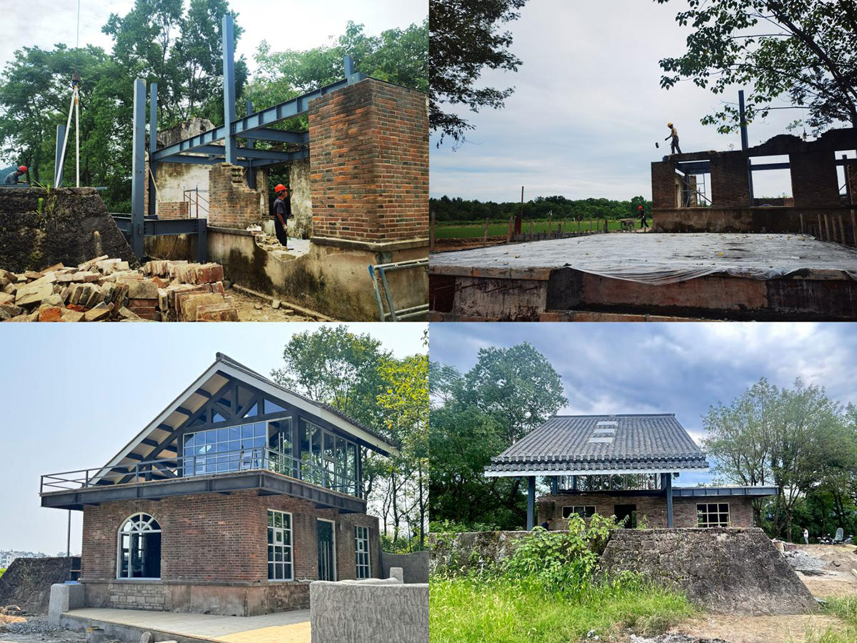 廢棄電灌站“變身” 鄉村文旅新地標