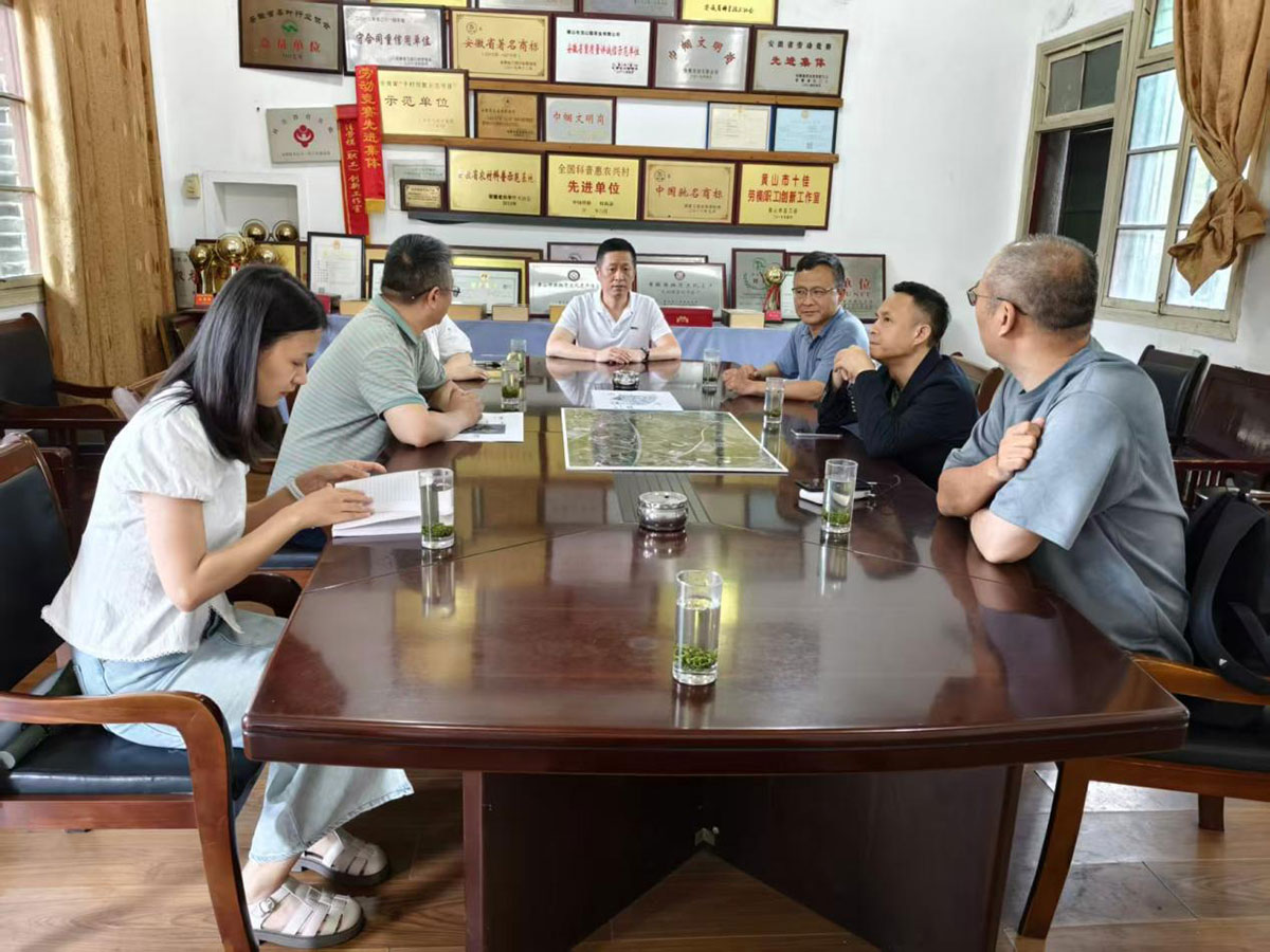 江蘇外聯采考察團到實驗茶場考察，共商茶產業合作新藍圖