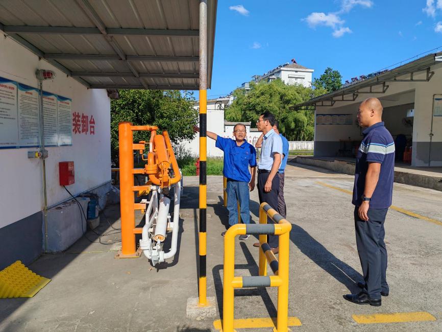 筑牢安全防線    護航國慶佳節  區國投集團昱燃液化氣公司全面開展“國慶、中秋”節前安全檢查