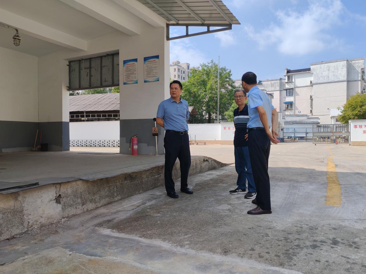 區國投集團開展國慶中秋節前安全檢查工作